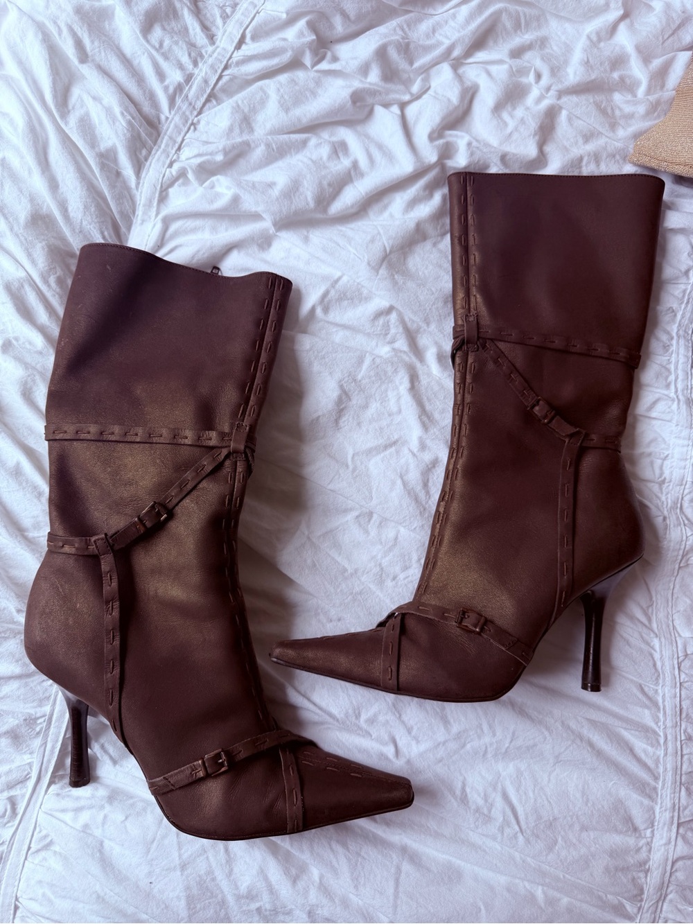 Guess pointed toe boots
